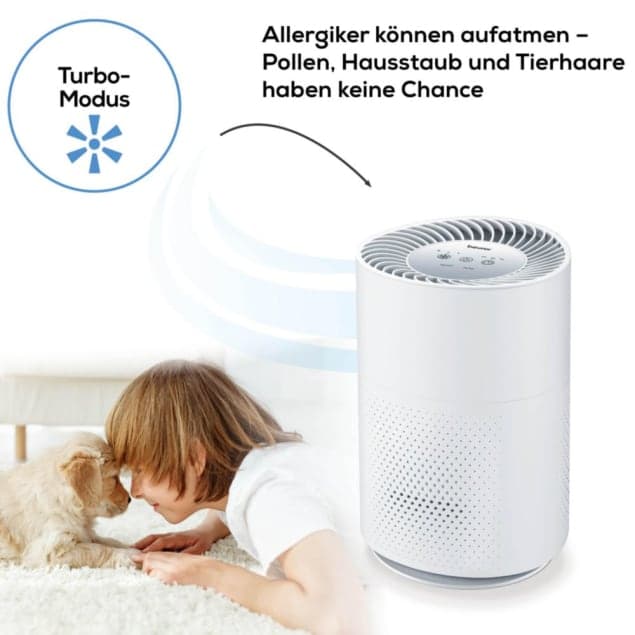 Luftreiniger mit HEPA 13 Filter für Räume bis 37 m² – LR 220