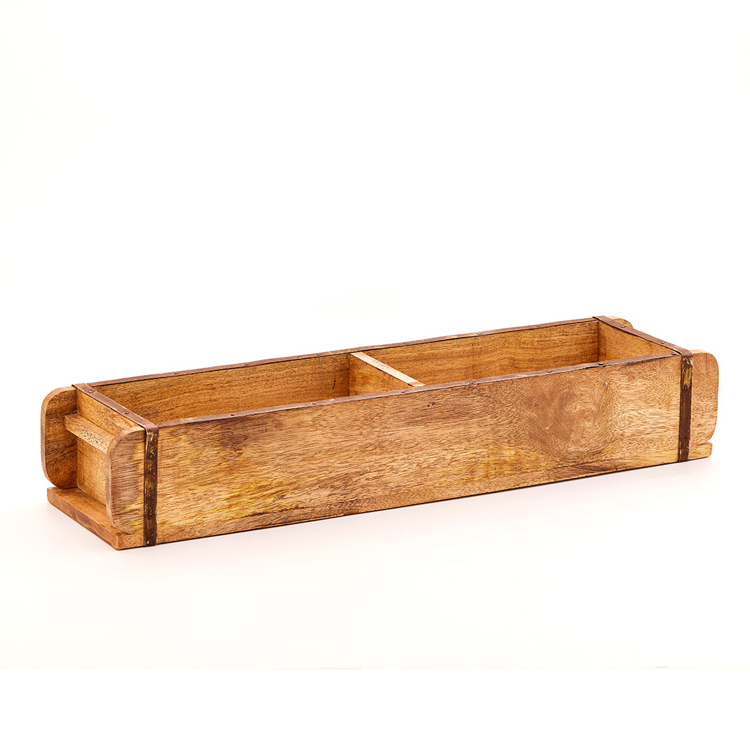 Lange Ziegelform mit 2 Fächern