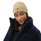 100% Organic Ribbed Cotton Beanie - Unimother