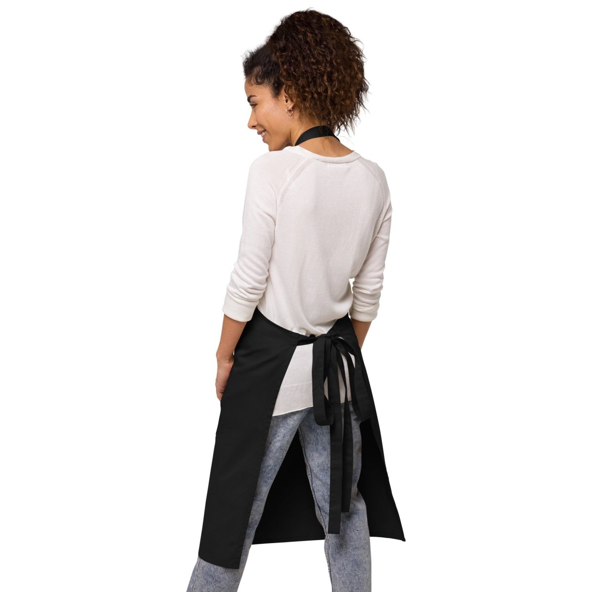 Black Unimother 100% Organic Cotton Apron - Unimother