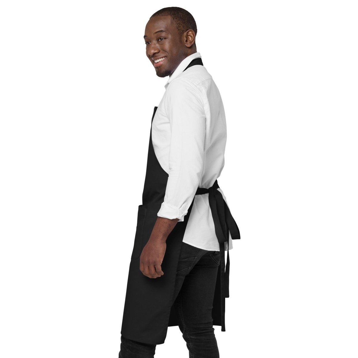 Black Unimother 100% Organic Cotton Apron - Unimother