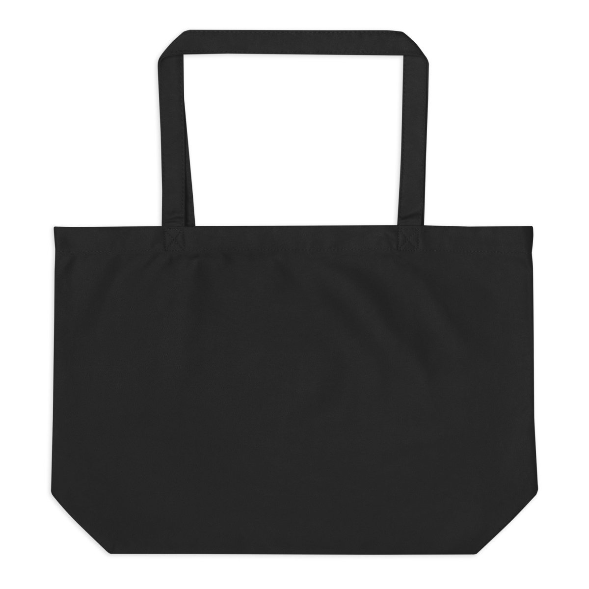 Black Unimother Large 100% Organic Cotton Tote Bag - Unimother