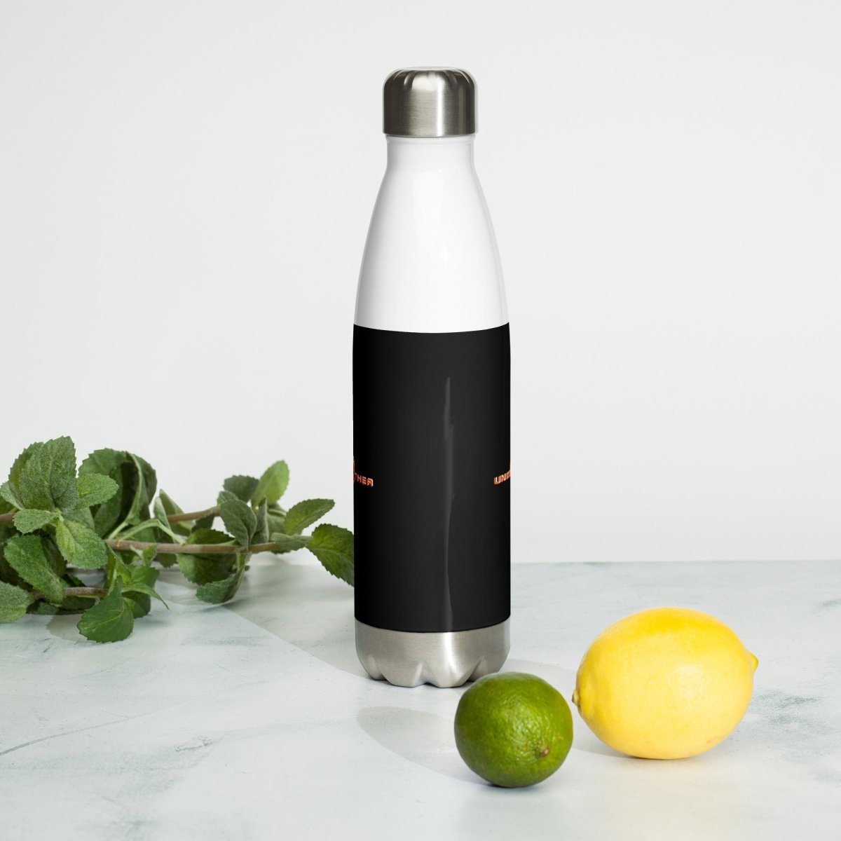 Black Unimother Stainless Steel Water Bottle - Unimother