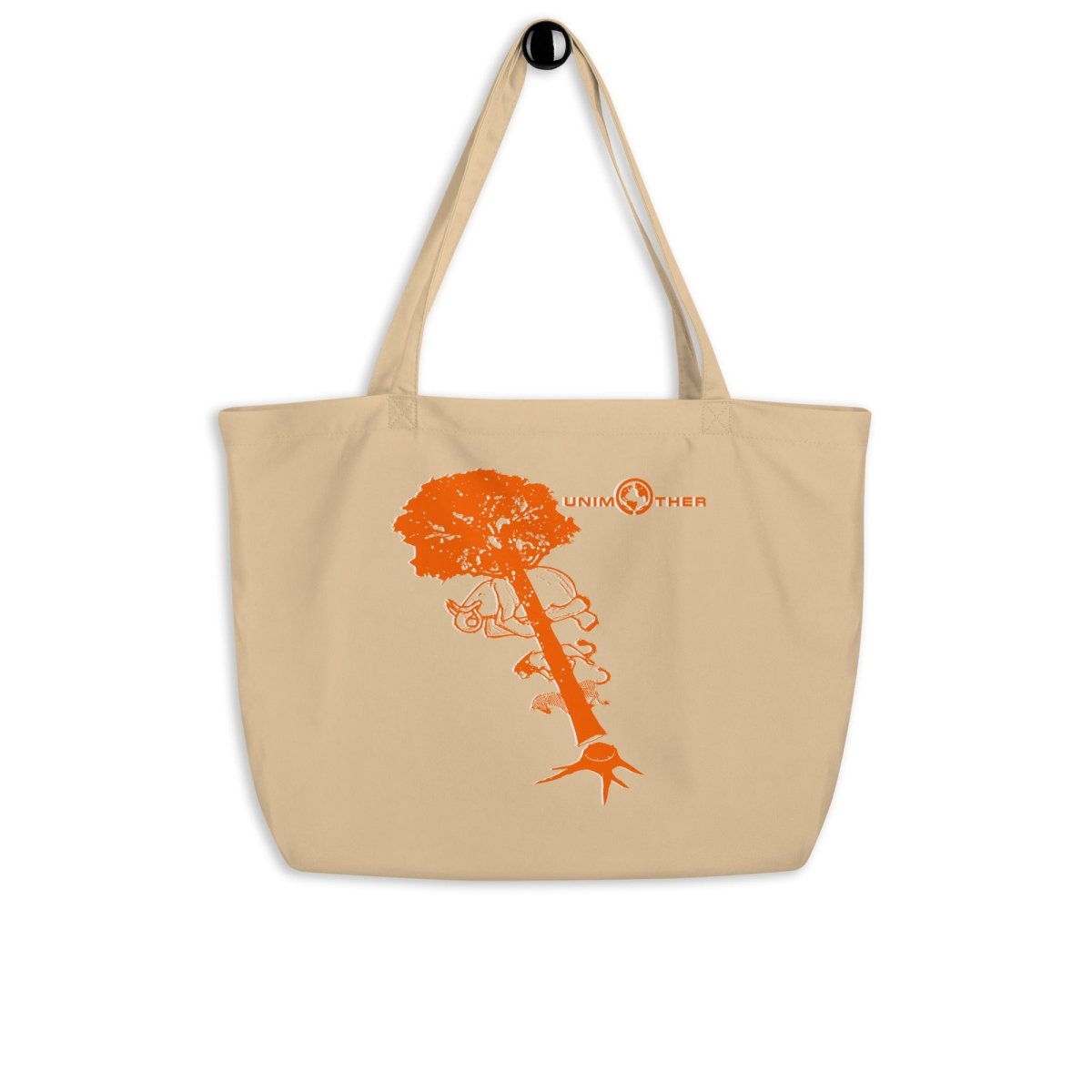 Deforestation Large 100% Organic Cotton Tote Bag - Unimother